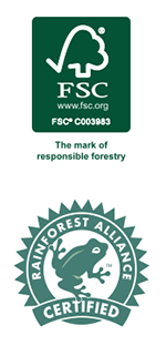 В 2007 году производство концерна INWIDO Group получило сертификат FSC в программе SmartWood от организации Rainforest Alliance