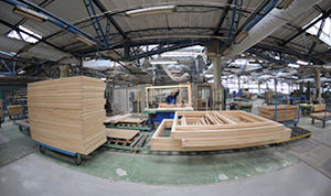 Завод элитных деревянных окон в Европе