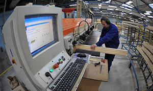 Производство деревянных окон на заводах в Европе